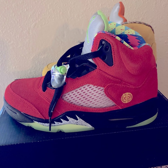 Jordan 5 Retro What The ? 🔥🔥🔥 - Picture 3 of 8